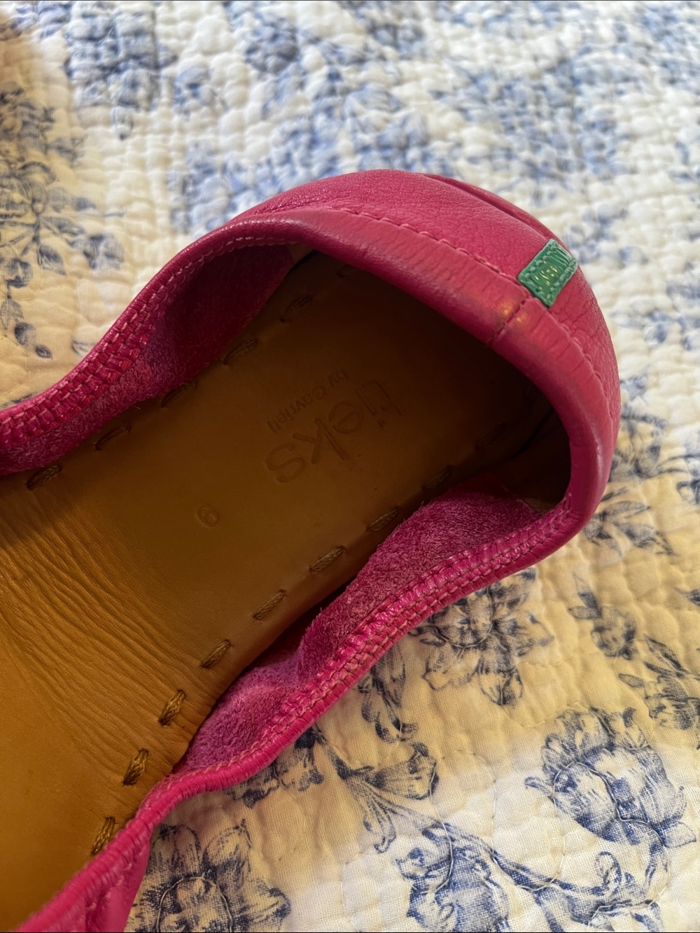 Pink size 9 Tieks - Picture 2 of 4